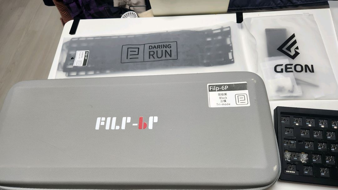 filp-6p 커스텀 키보드 특이배열 팝니다. 이미지