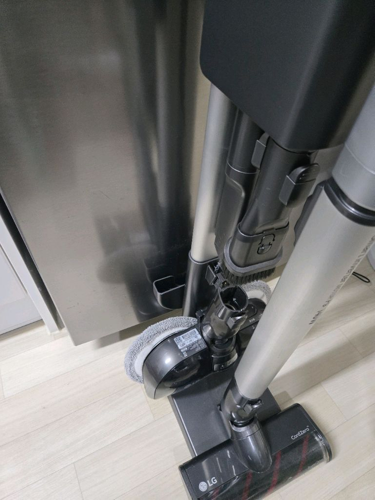 LG코드제로무선청소기.물걸래포함 이미지