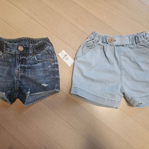 유아옷 여아옷 유아 청반바지 베베드피노 갭 100-110 2벌 일괄 이미지