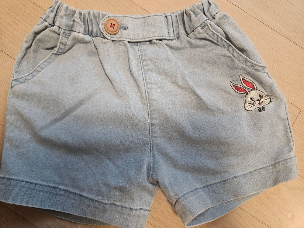 유아옷 여아옷 유아 청반바지 베베드피노 갭 100-110 2벌 일괄 이미지