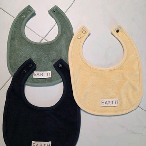 얼쓰 테리빕 턱받이 미세탁 새상품 이미지