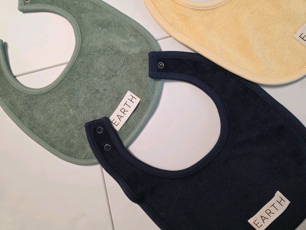 얼쓰 테리빕 턱받이 미세탁 새상품 이미지