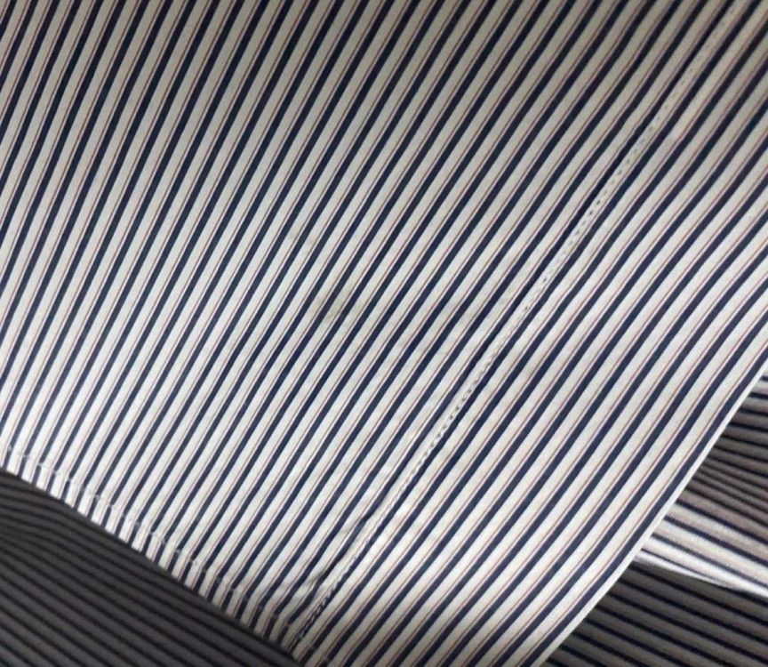 [100%정품/2회착용]랑방 투컬러 스트라이프 셔츠 이미지