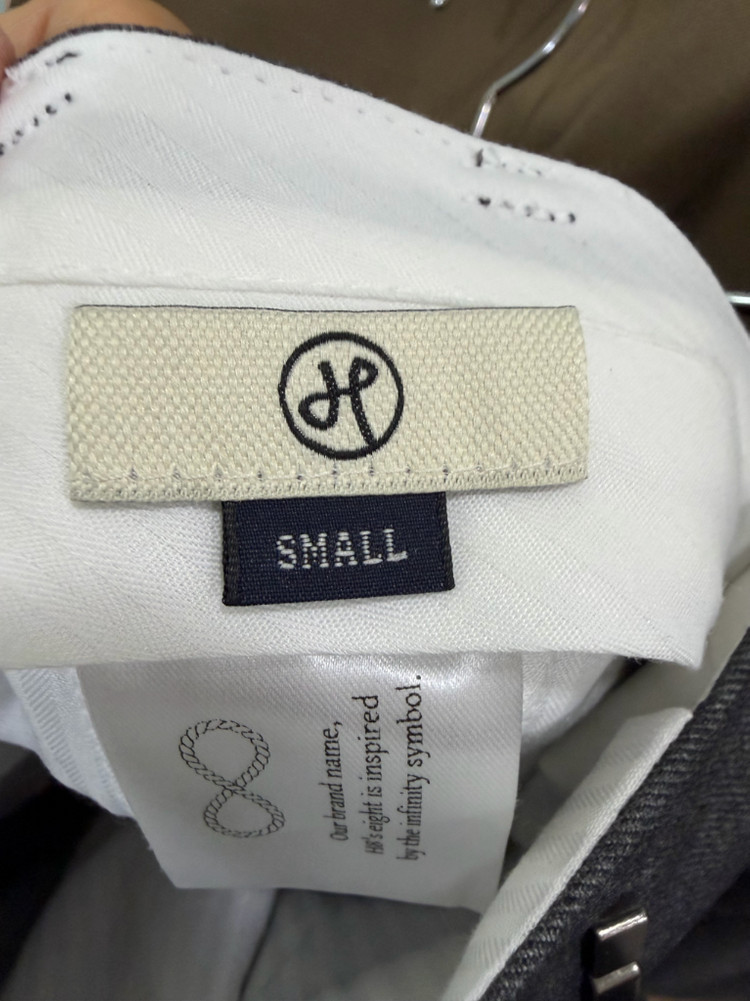 에이치8 크로스 슬랙스 스몰 사이즈(2종) 이미지