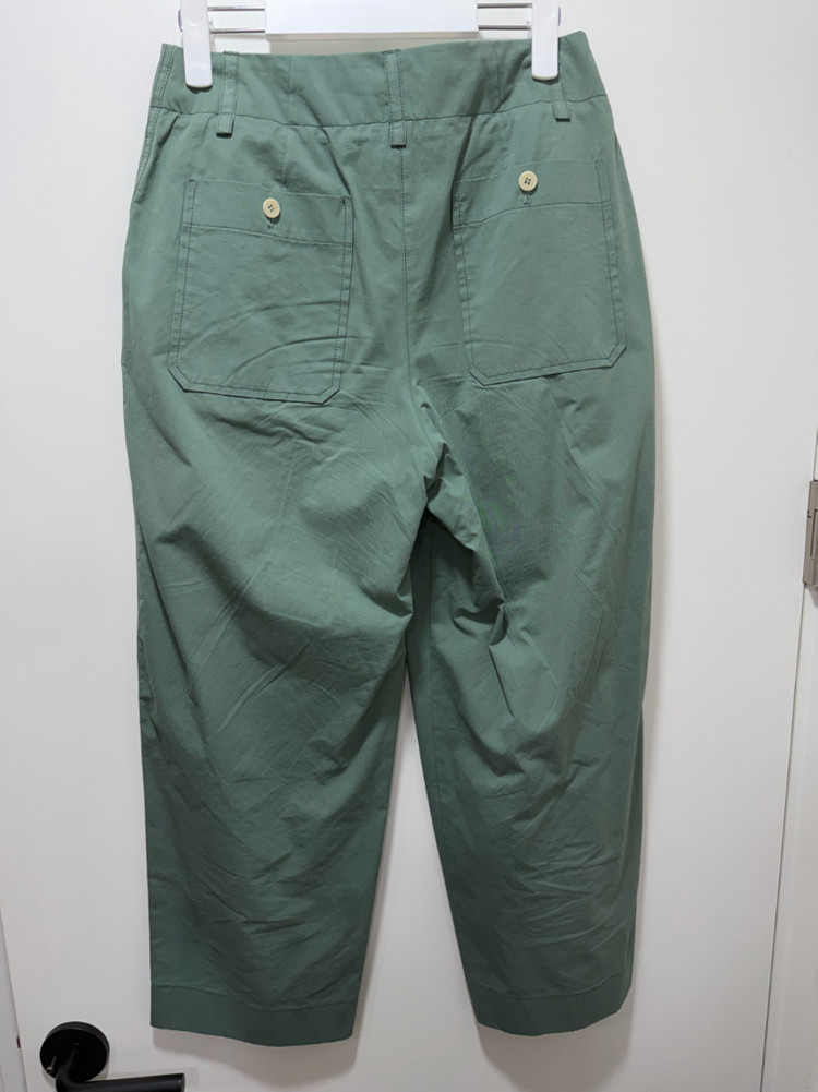 블랭크03 카키색 면바지 M 이미지