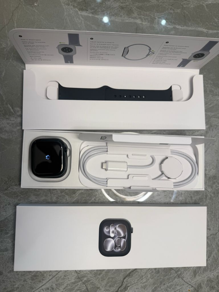 애플워치 11 46mm 제트블랙 GPS 이미지