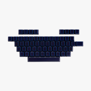 세라키 세라믹 키보드 인디고 화이트 키캡 A세트 미사용 이미지