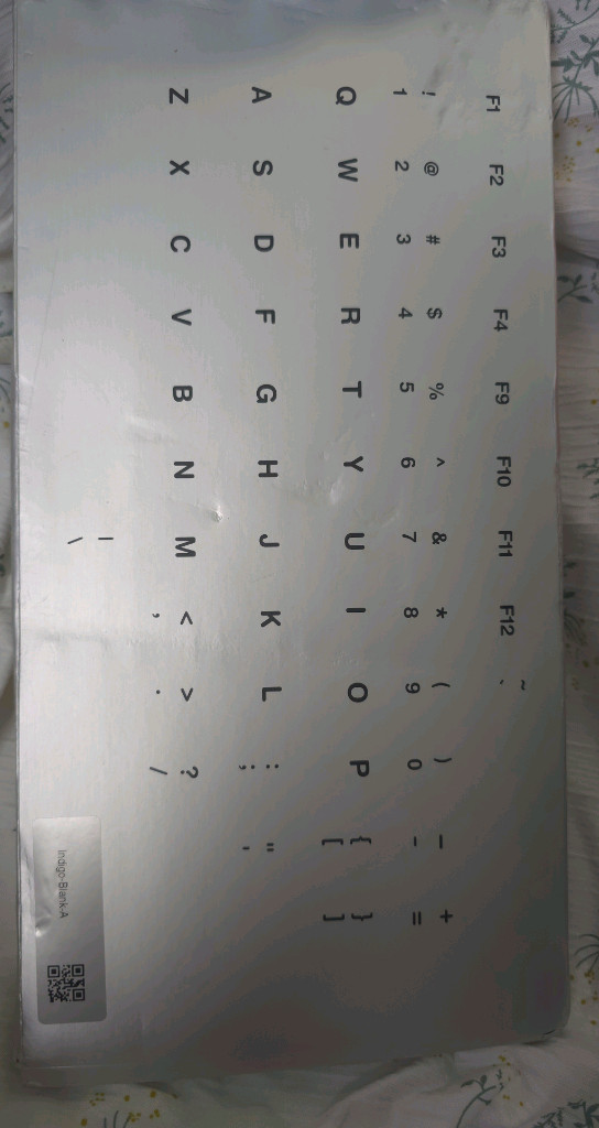 세라키 세라믹 키보드 인디고 화이트 키캡 A세트 미사용 이미지