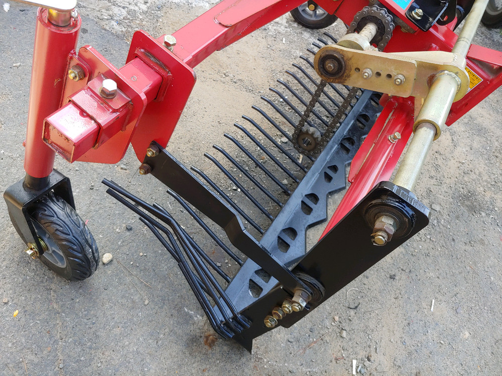 마늘 양파수확기 경운기용..신품급 이미지