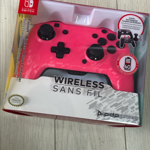 휴대용 게임기 무선 컨트롤러 핑크 이미지