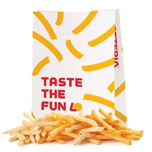 롯데리아 7,600원치 금액권으로사용가능한기프티콘개일괄 핫초코2개.양념감자1개 이미지