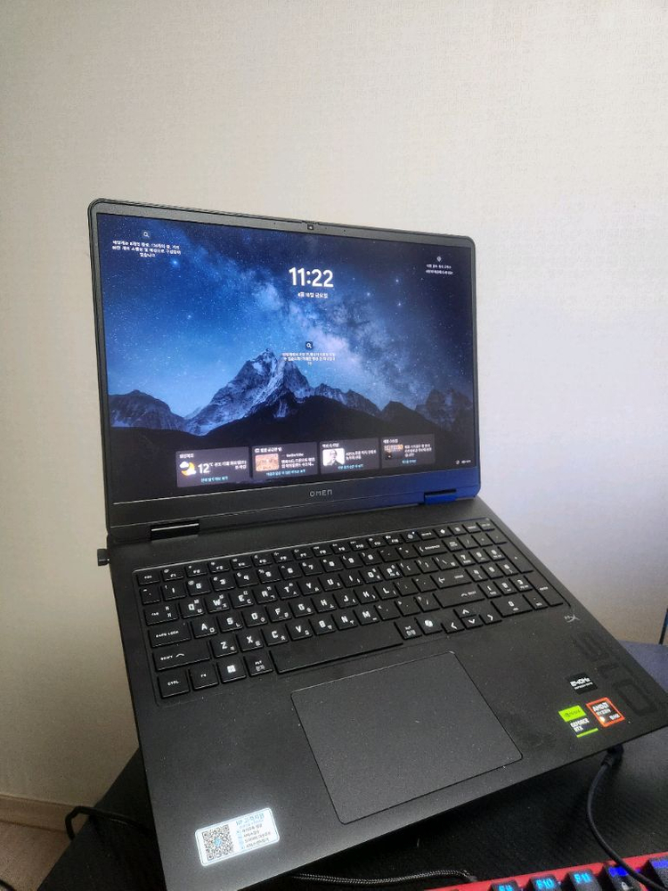 HP OMEN 16 / R9 8940HX / RTX 5070 / 32GB / 거의 새제품 / 풀박스 이미지