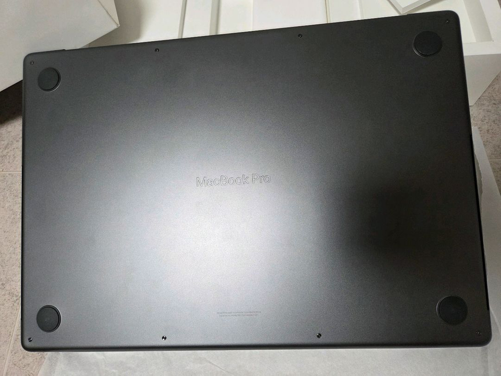 맥북프로16 M3 Pro 18/512 신품급(올해 1월 구매, 사이클 3) 이미지