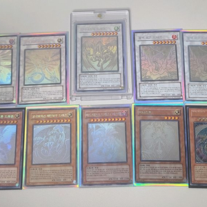 유희왕카드 희귀 홀로그래픽레어 컬렉션 판매중 구홀 퍼홀 1st홀로 이미지