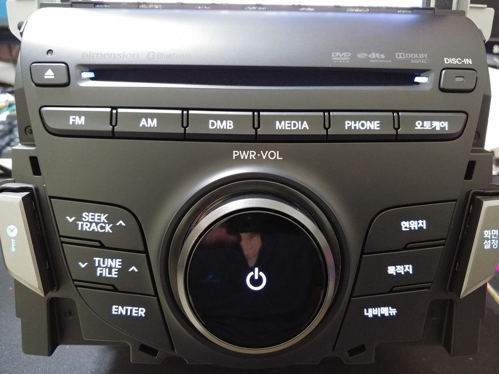 그랜져HG AVN 데크,모니터,앰프 풀셋 팝니다. 이미지