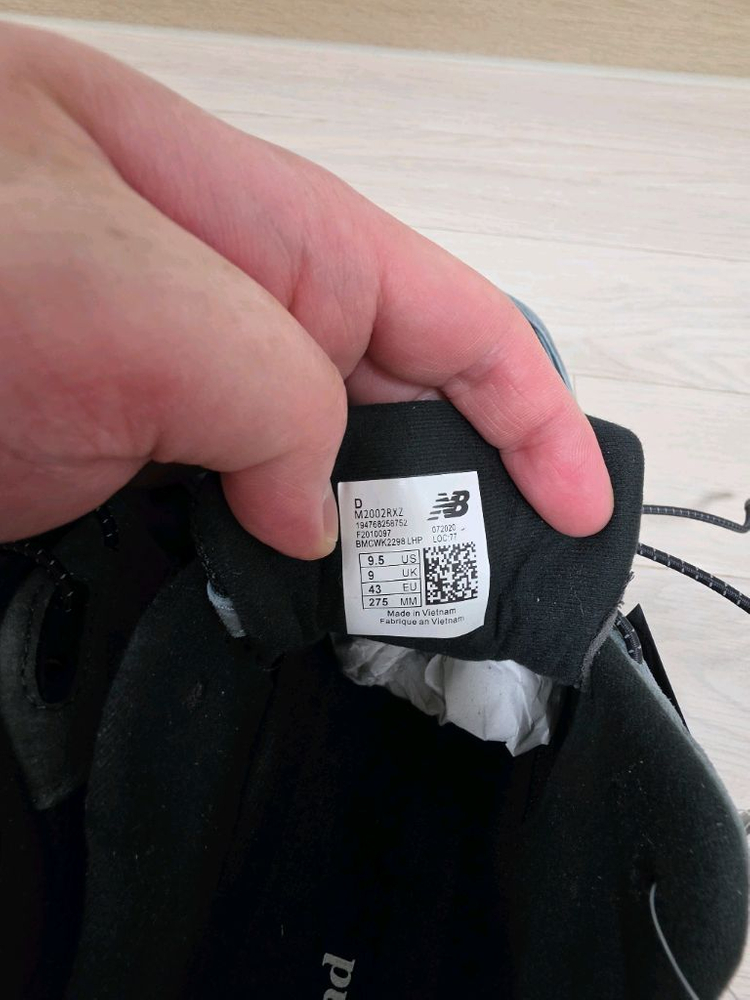 [275] <새상품> 뉴발란스xjjjjound자운드 2002 고어텍스 차콜 이미지