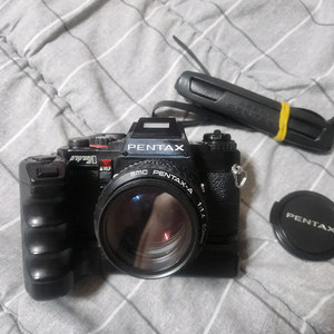 펜탁스 프로그램A 바디및 50mm f1.4렌즈 + 모터드라이버 셋트 입니다 이미지