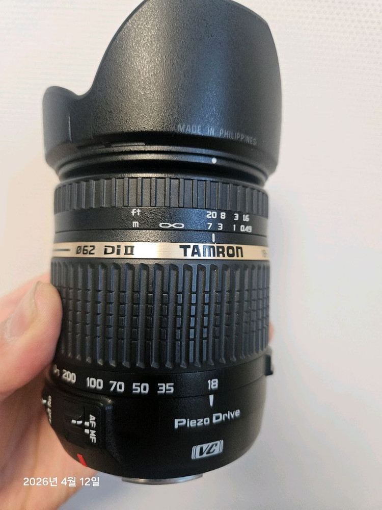 탐론 18-270mm 손떨방 vc모델 캐논용 이미지
