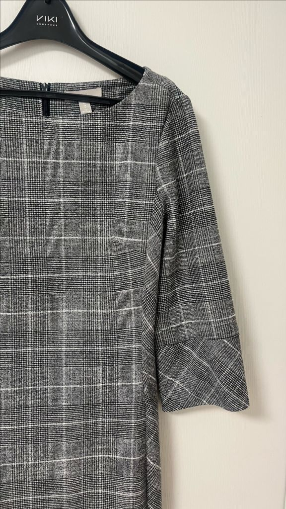 미착용 체크 원피스 (44~55사이즈 추천) 이미지