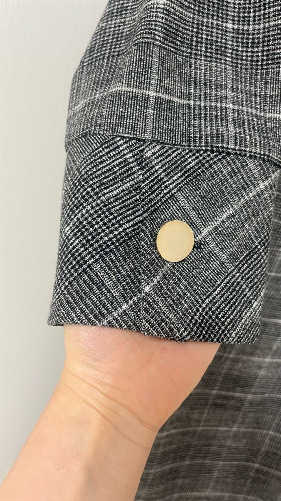 미착용 체크 원피스 (44~55사이즈 추천) 이미지