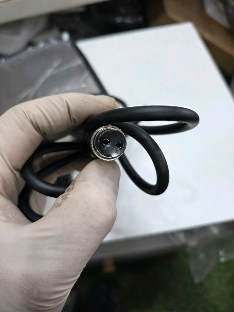 새상품 미용기기용 GX16 2P 암 플러그 접지판 세트 이미지