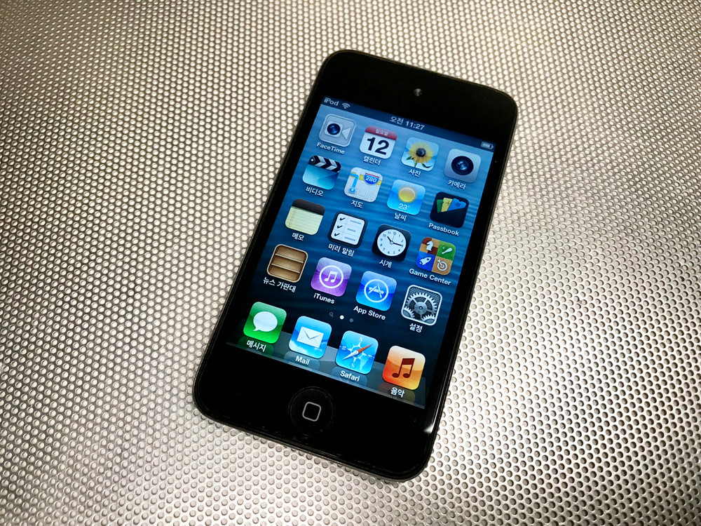 아이팟 터치4세대 32GB 블랙 이미지