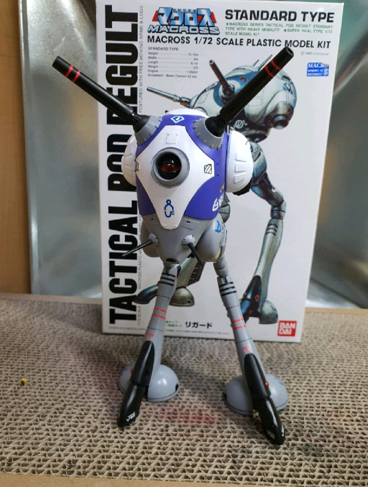 WAVE(웨이브)1/72 초시공요새 마크로스 데스트로이드 디펜더 도색완성작(반다이 리가드까지 택포 10만) 이미지