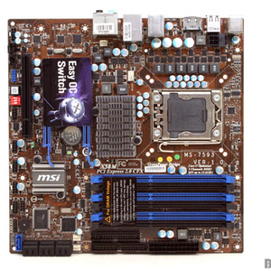 M-ATX MSI X58보드 + 6코어 CPU(트리플채널) 이미지