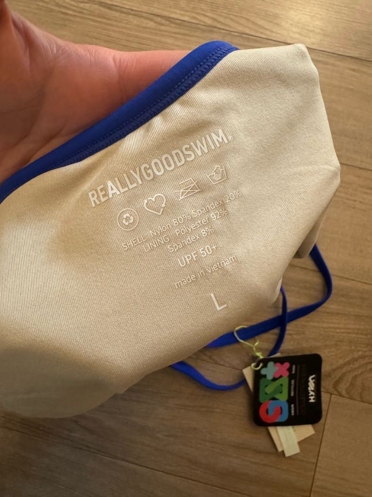 (새상품)리얼리굿스윔 수영복(L) 이미지