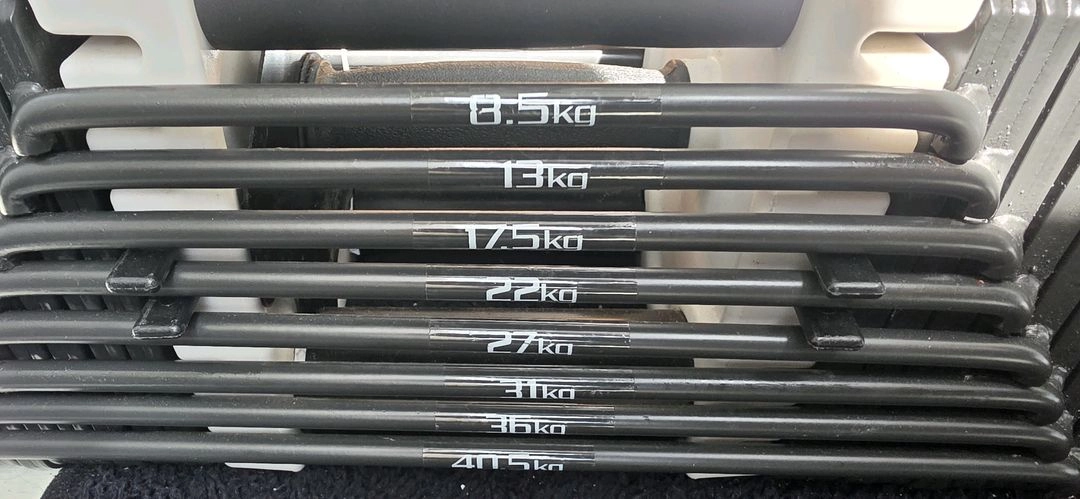 타이탄테크 타이탄 블록 40.5kg 무게조절 덤벨 한 쌍 이미지