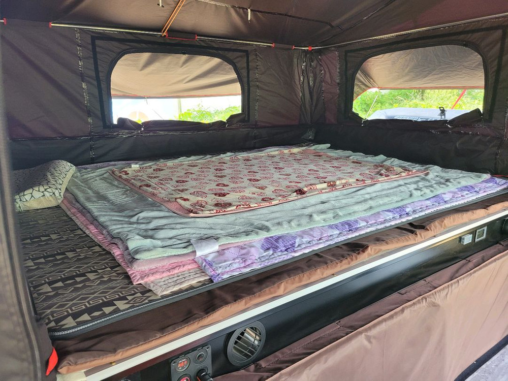 카이트 원폴딩 텐트 트레일러 이미지