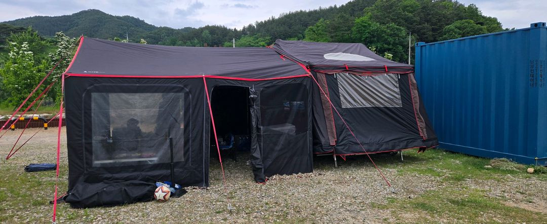 카이트 원폴딩 텐트 트레일러 이미지