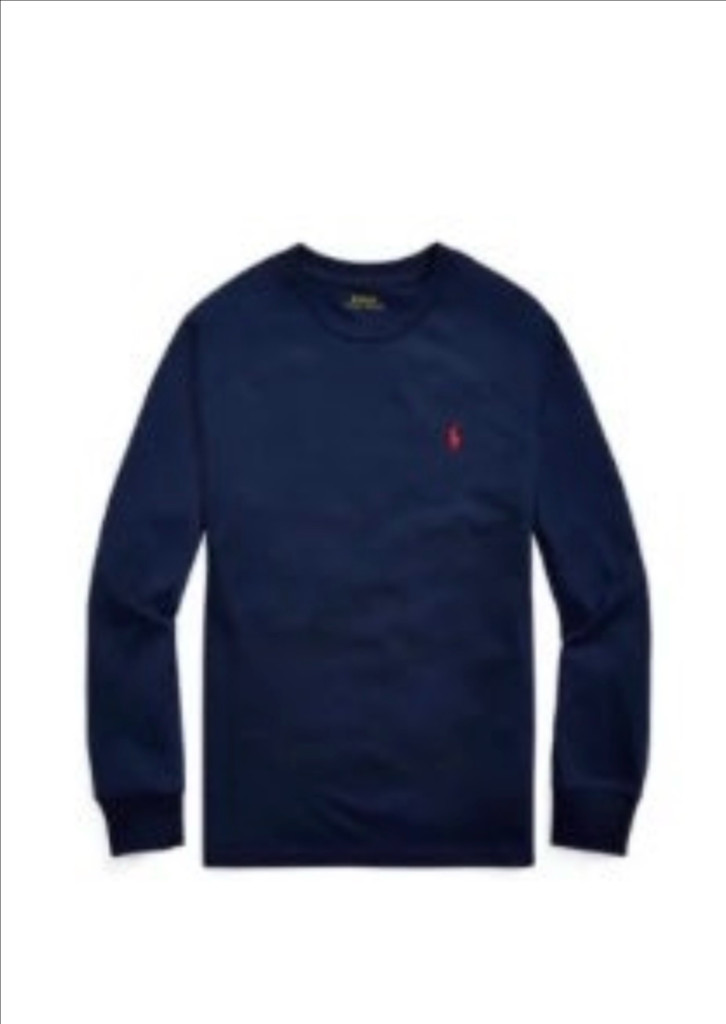 폴로 보이즈 코튼 롱 슬리브 티 L 이미지