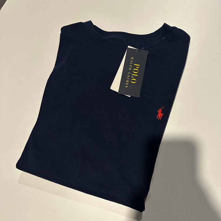 폴로 보이즈 코튼 롱 슬리브 티 L 이미지