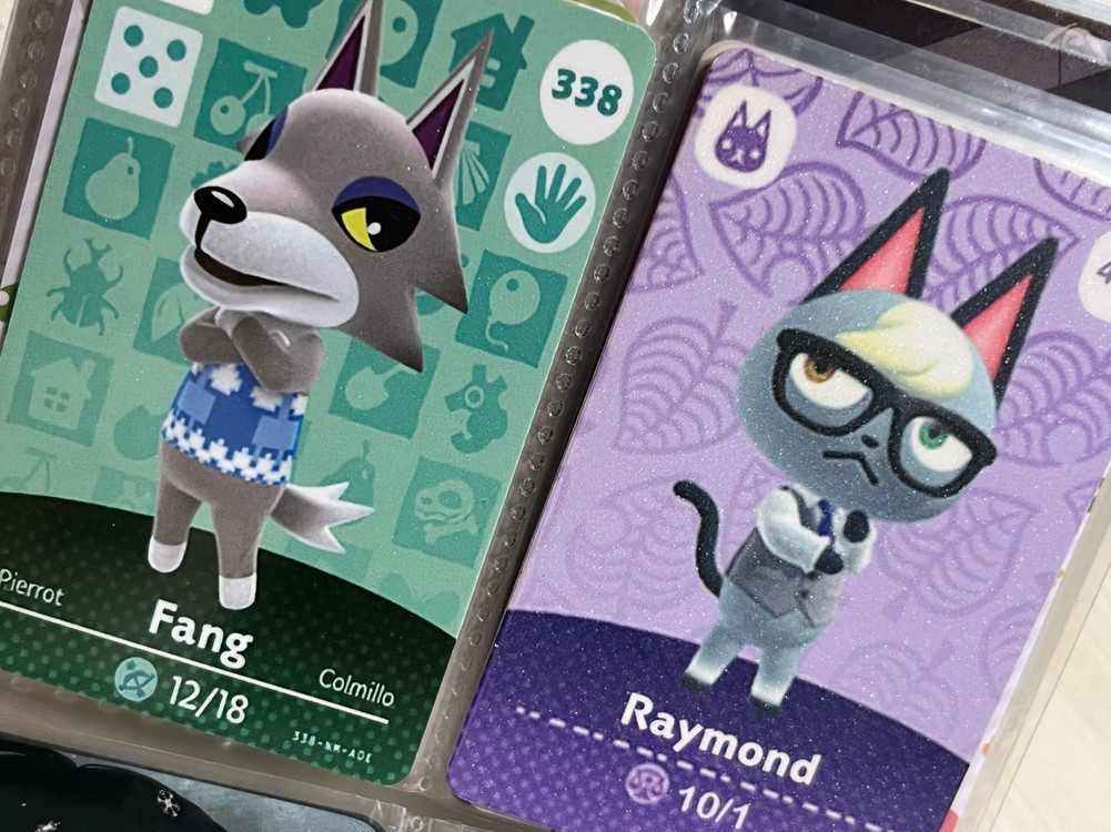 동물의 숲 아미보 호환용 카드 미애, 애플, 뽀야미, 쭈니, 잭슨 이미지