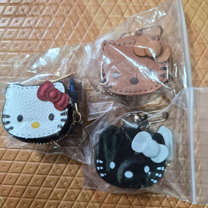 헬로키티 동전지갑.키캡키링 미사용 5개일괄 이미지