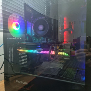 오늘만 급매 게이밍 컴퓨터 라이젠 5600, strix rx6750xt 본체 팝니다 이미지