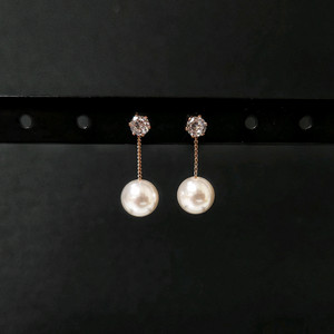 새상품,선물박스포장]스와로브스키스톤 드롭 진주 귀걸이/목걸이 반지 팔찌 샤넬 반클리프 루이비통 불가리 디올 입생로랑 이미지