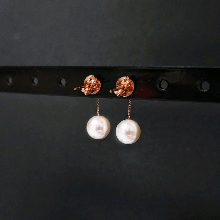 새상품,선물박스포장]스와로브스키스톤 드롭 진주 귀걸이/목걸이 반지 팔찌 샤넬 반클리프 루이비통 불가리 디올 입생로랑 이미지