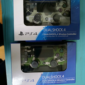 플스4 PS4 호환 무선 듀얼쇼크 카모 이미지