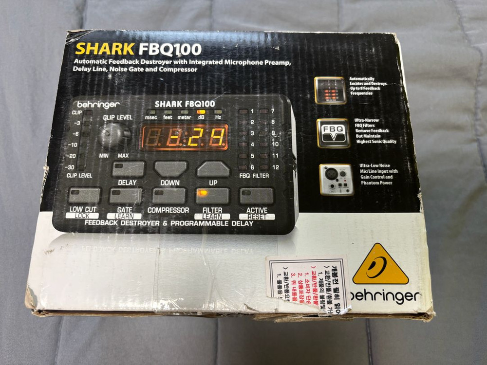 베링거 샤크(shark) FBQ100 팝니다 이미지