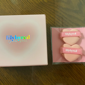 릴리바이레드 러브빔 글로우 베일 04 썬빔 새상품+ 핑거퍼프 이미지