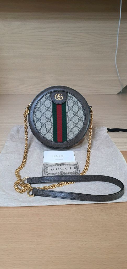 구찌 오피디아 탬버린백/크로스백 새상품급 정품(감정O)프라다루이비통디올고야드샤넬셀린느보테가생로랑발렌시아가버버리가방 이미지