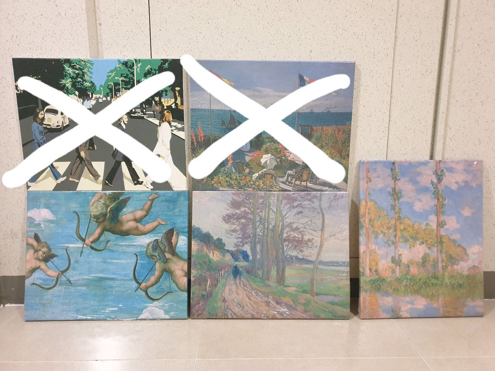 인테리어 캔버스 모던 액자, 용 그림, 산수화 팝니다 이미지