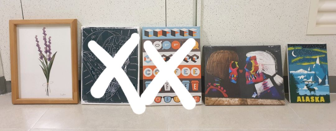 인테리어 캔버스 모던 액자, 용 그림, 산수화 팝니다 이미지