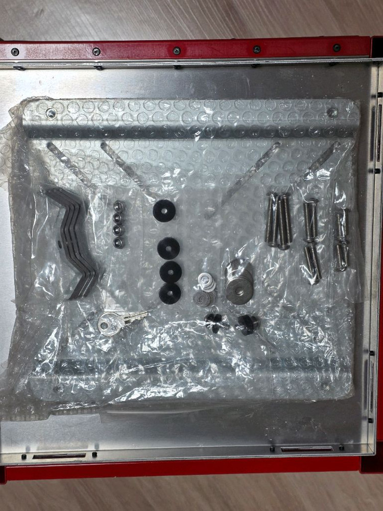 니아나 컨테이너 탑박스(50L) 레드 스쿠터 헌터커브 이미지