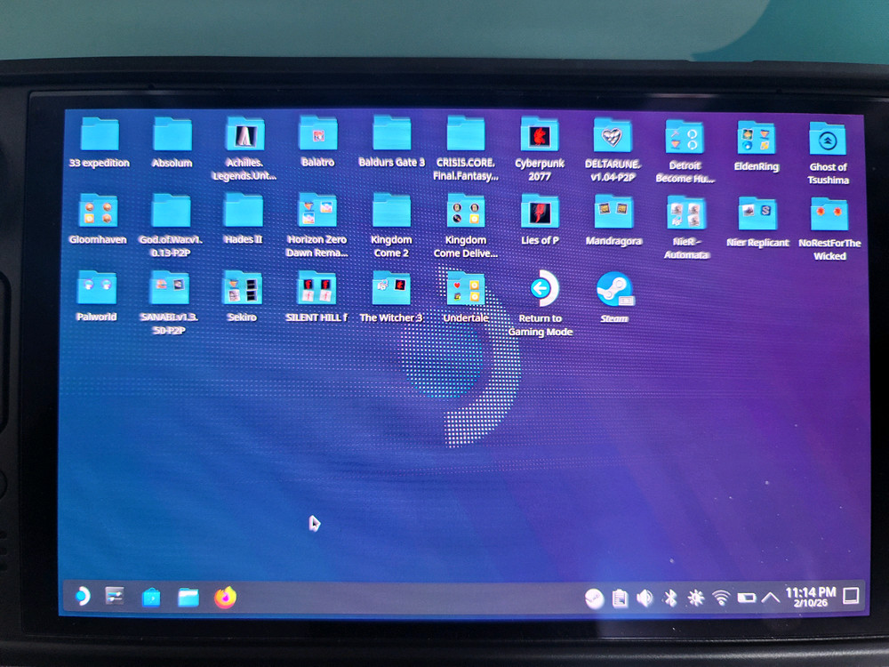 스팀덱 OLED 2TB 풀세트 화이트 스킨 게임포함 악세포함 이미지