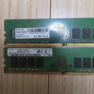 DDR4 램 16GB 메모리 2개 2666 21300 이미지