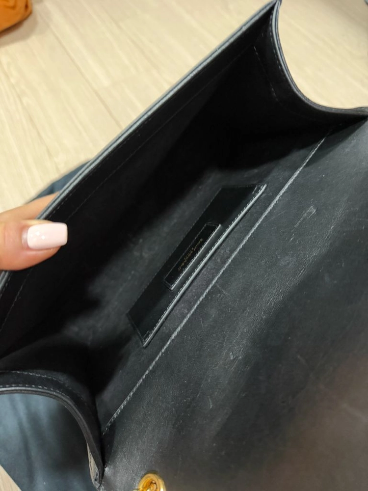 생로랑 케이트 스몰백 체인백 블랙 금장 이미지