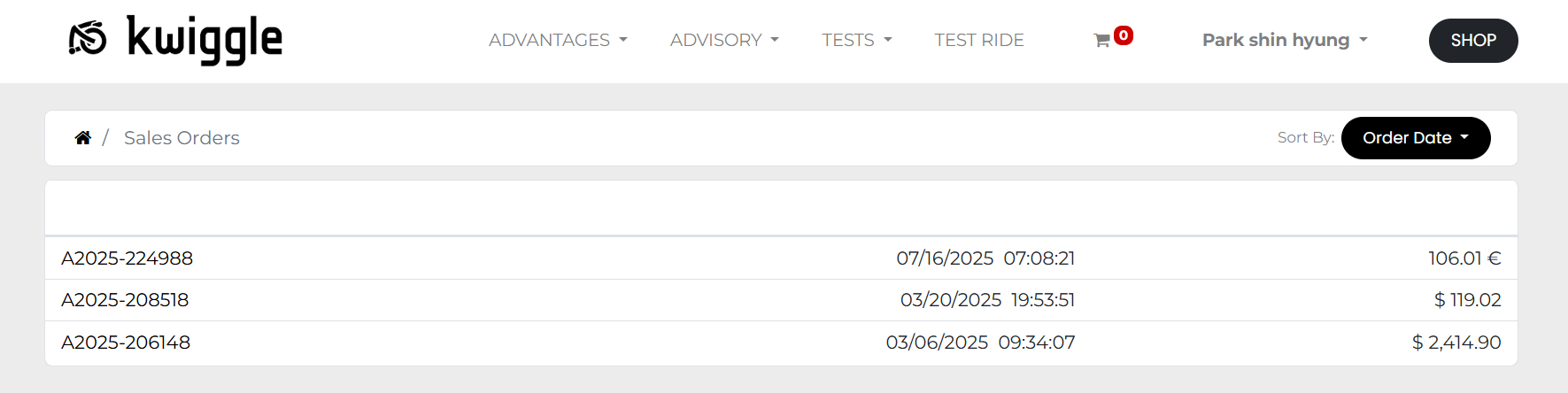 kwiggle 퀴글 접이식 전기자전거 이미지